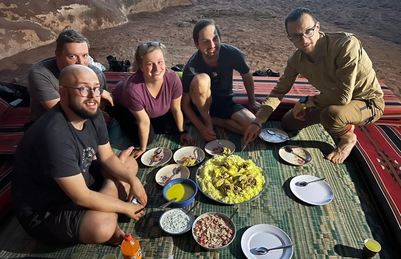 Wadi Rum Mundo Camp Aqaba Exteriör bild
