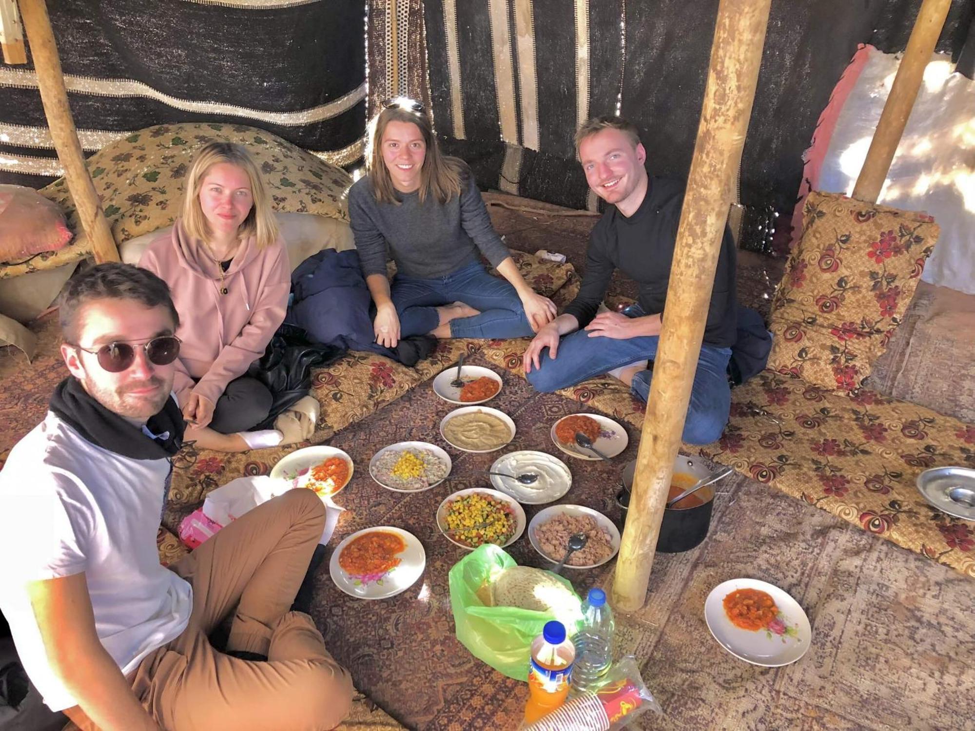 Wadi Rum Mundo Camp Aqaba Exteriör bild